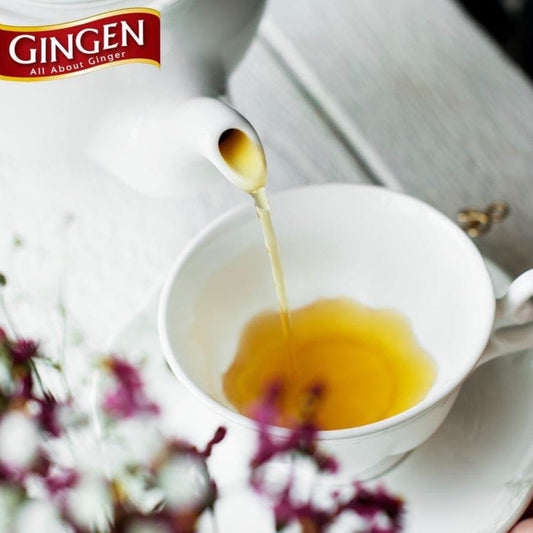 That feeling of utter calm and tranquility after the first sip of Gingen tea